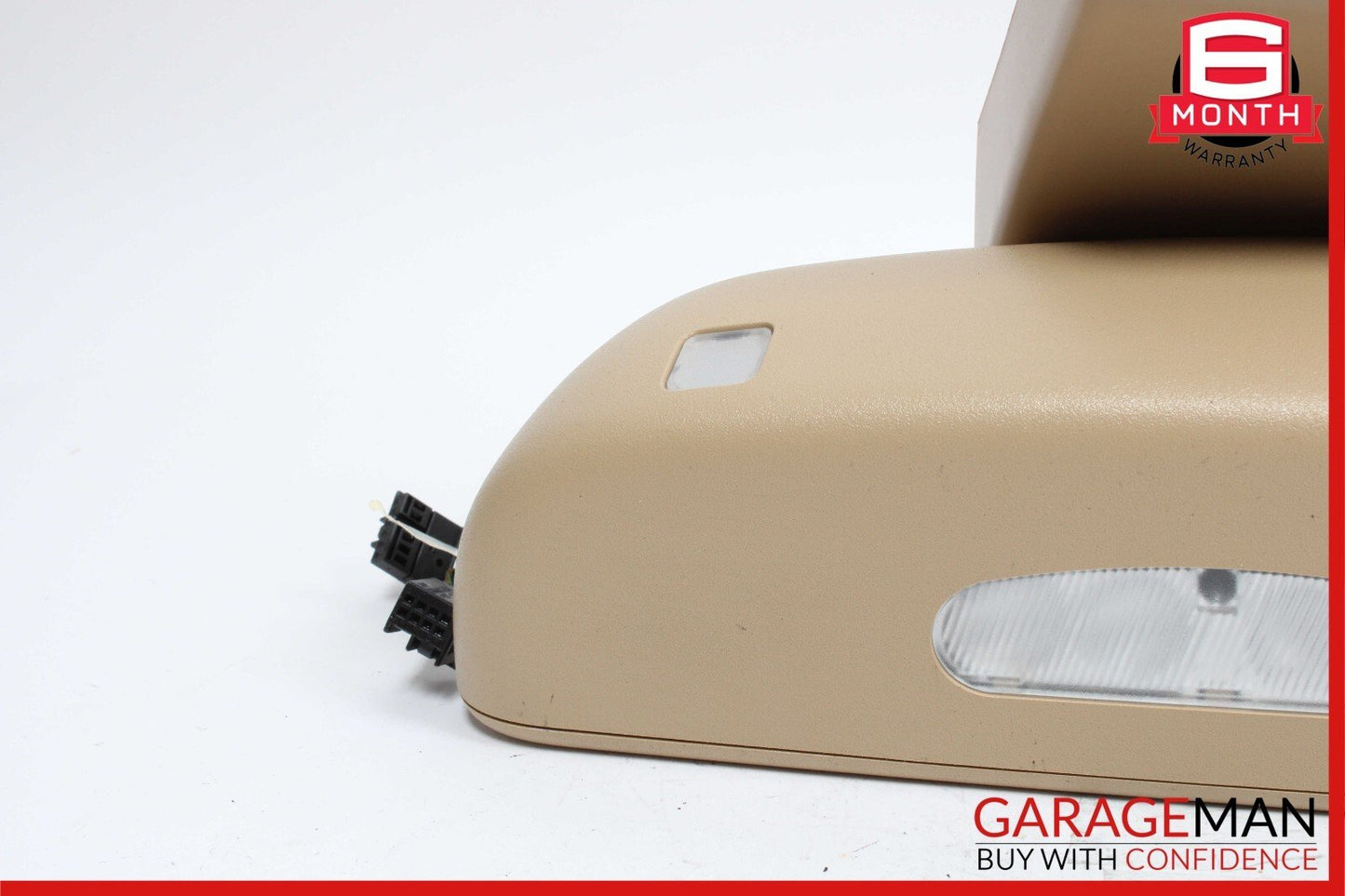 07-09 Mercedes W221 S550 S63 AMG Interior Front Top Upper Rear View Mirror Brown