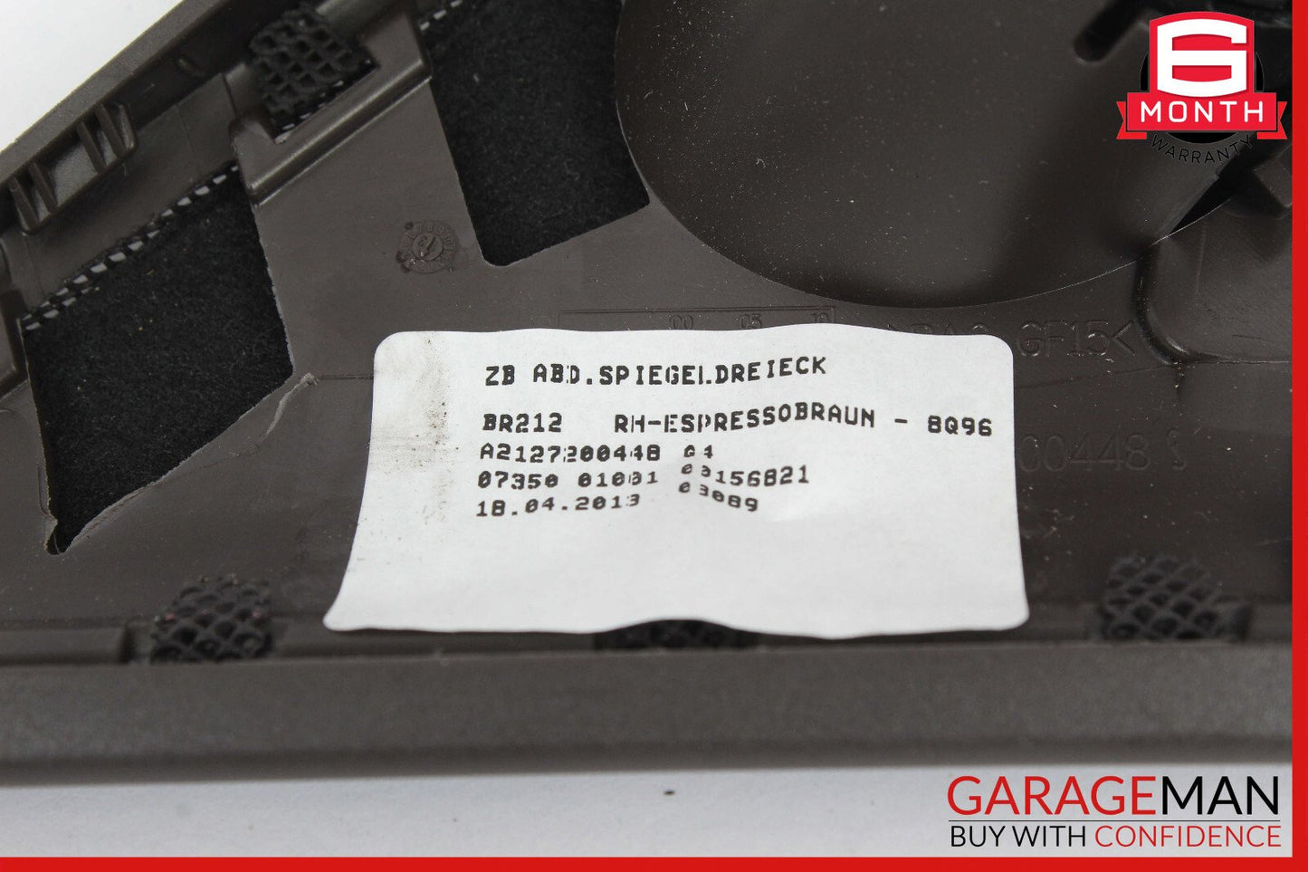 Mercedes W212 E350 E400 Front Right Side Door Panel Tweeter Speaker Cover OEM