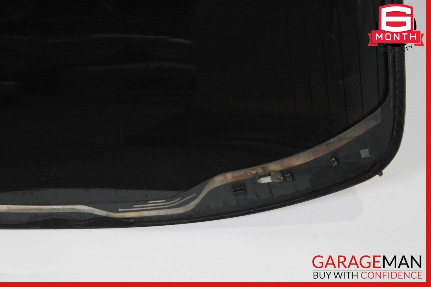 14-17 Maserati Ghibli Rear Back Windshield Wind Shield Window Glass Black OEM