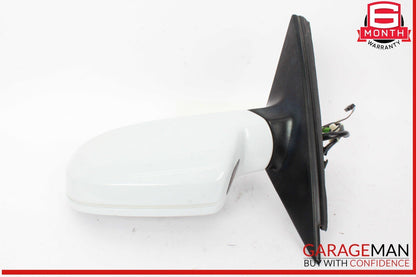 09-16 Audi A4 S4 Front Left Driver Side Door Rear View Mirror White OEM