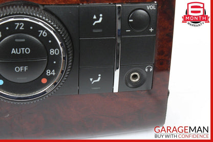 06-09 Mercedes W251 R320 R350 Rear Center Console A/C AC Heater Switch Panel OEM