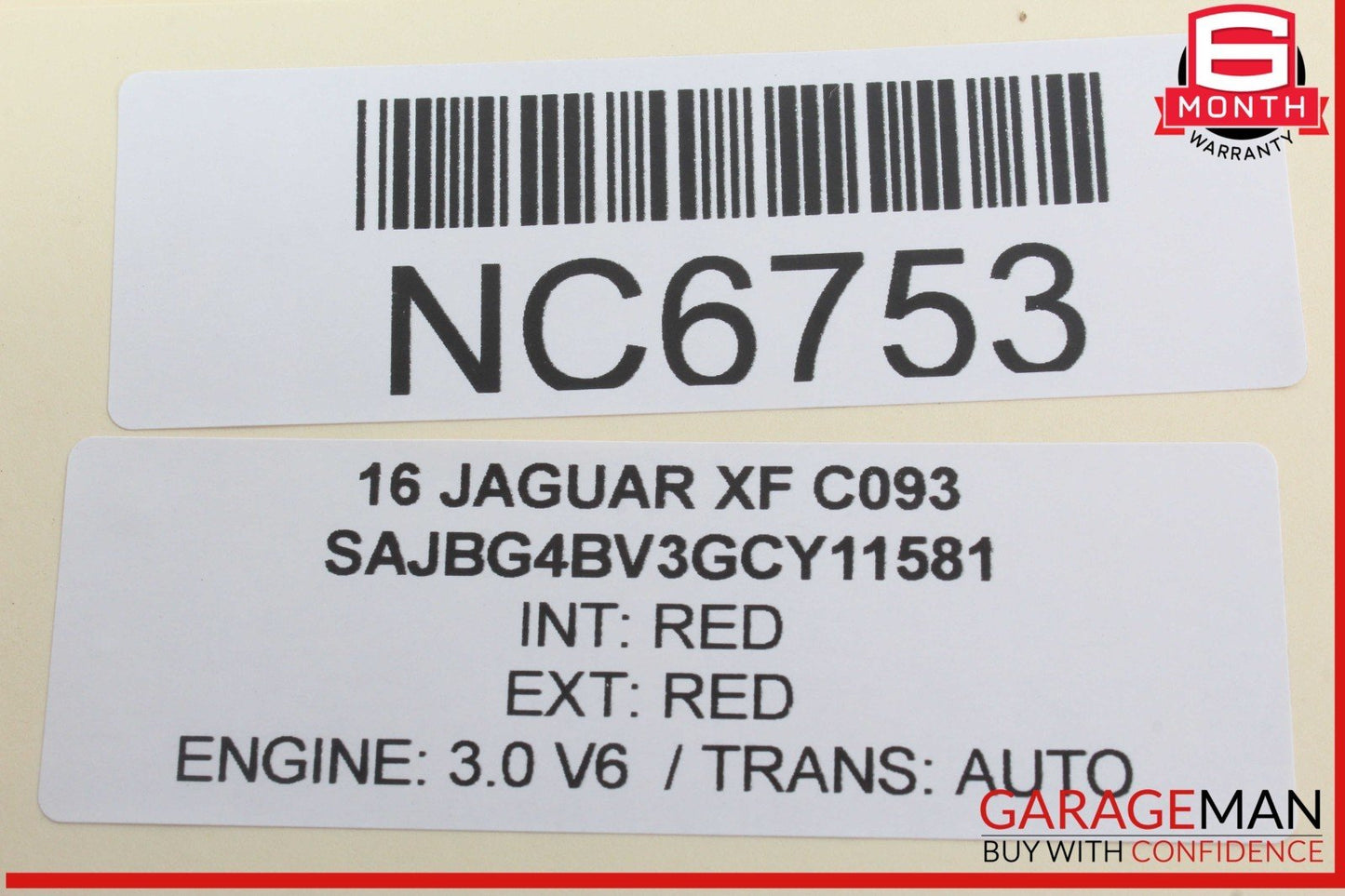 16-20 Jaguar XF Front Left Driver Side Seat Heat Heated Control Module OEM