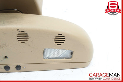 07-09 Mercedes W221 S550 Interior Top Upper Rear View Inside Dim Mirror Brown