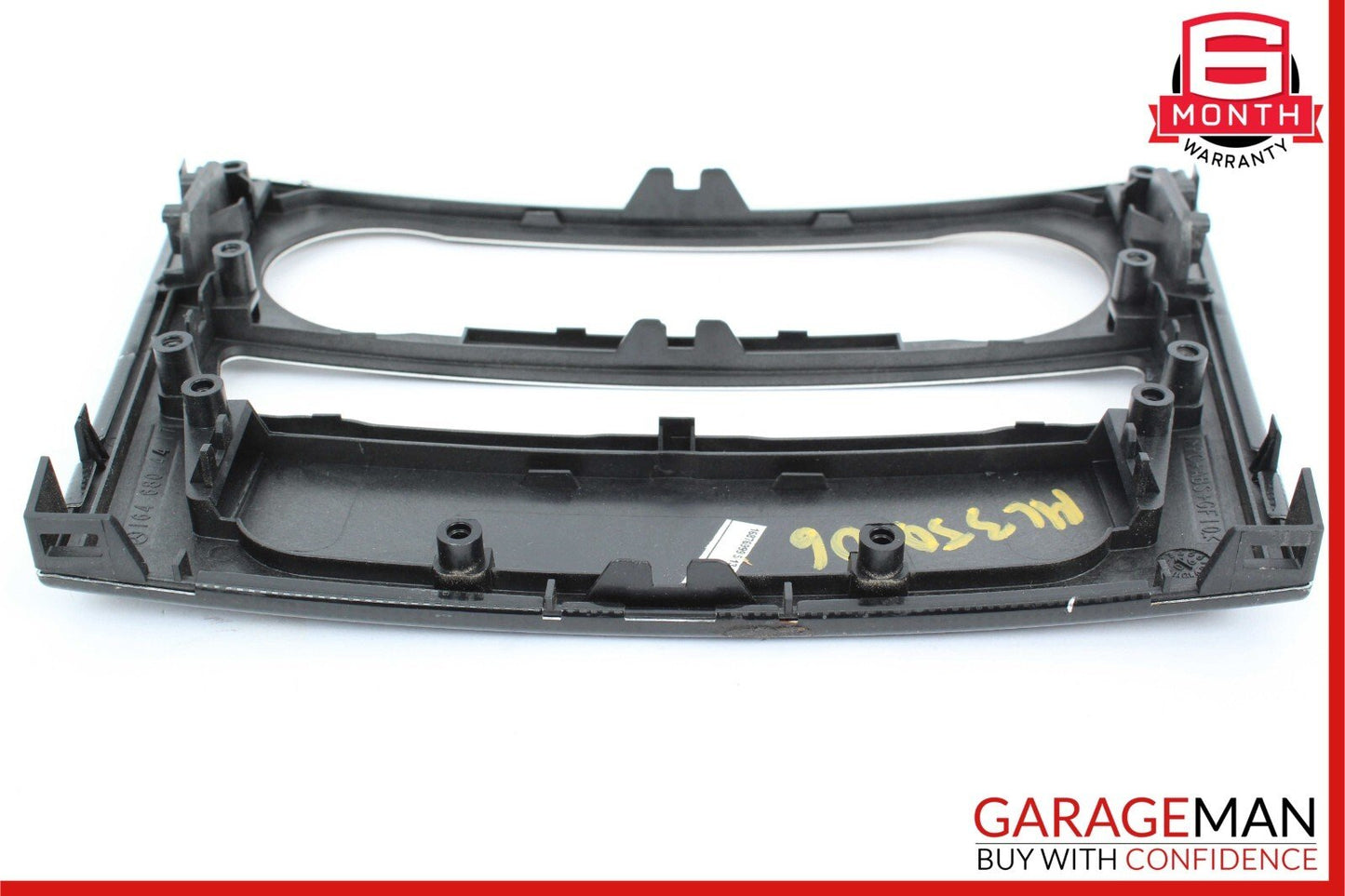 06-12 Mercedes W164 ML350 GL450 Center Console Control Trim Bezel Panel Black