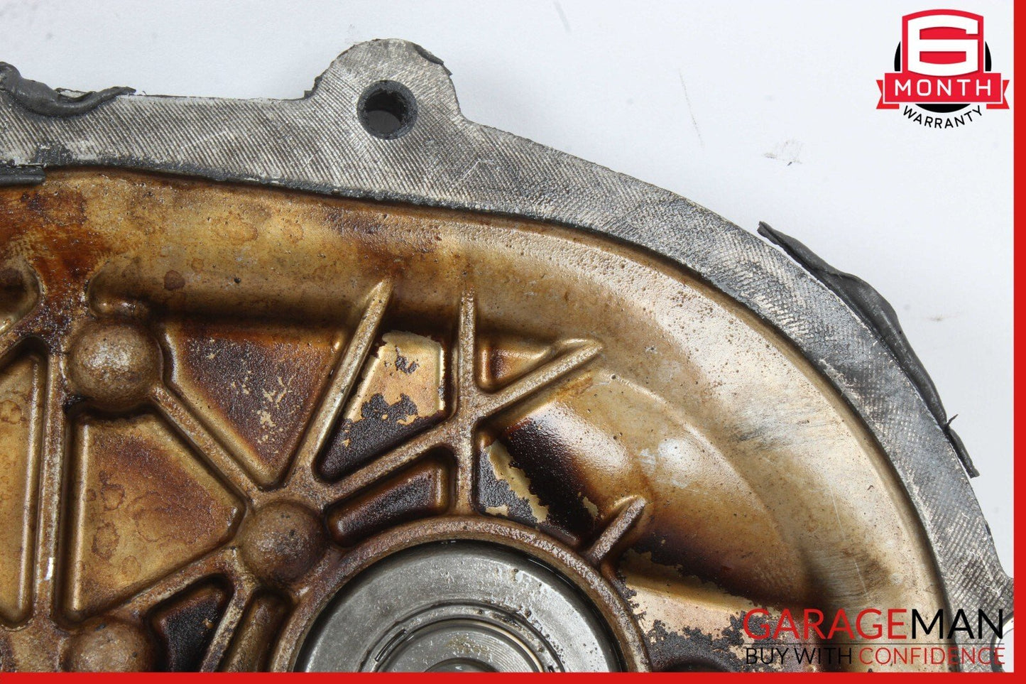 06-13 Mercedes W164 ML350 S550 Front Right Engine Timing Chain Cover Plate OEM