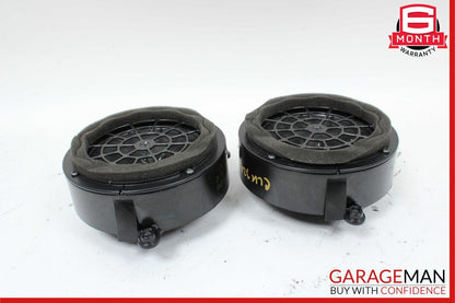 03-09 Mercedes W209 CLK320 Rear Left & Right Side Door Sound Speaker Set of 2