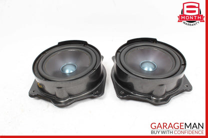 07-09 Mercedes W221 S550 Rear Left & Right Door Audio Sound Speakers Set of 2 Pc