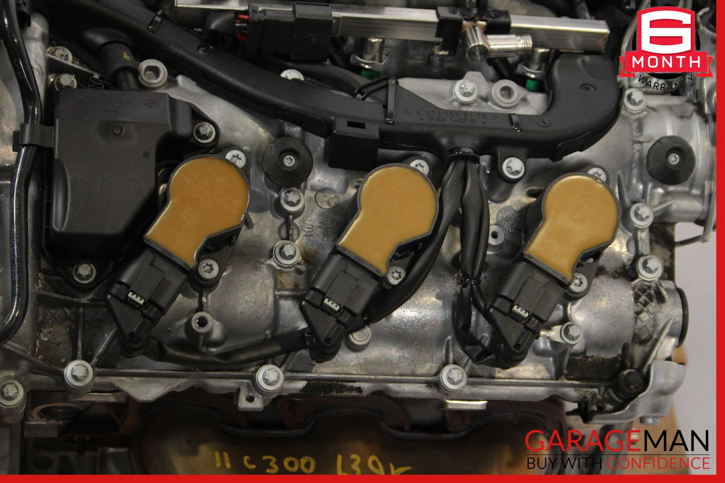 08-11 Mercedes W204 C300 3.0L V6 RWD Engine Motor Block Assembly OEM 139k