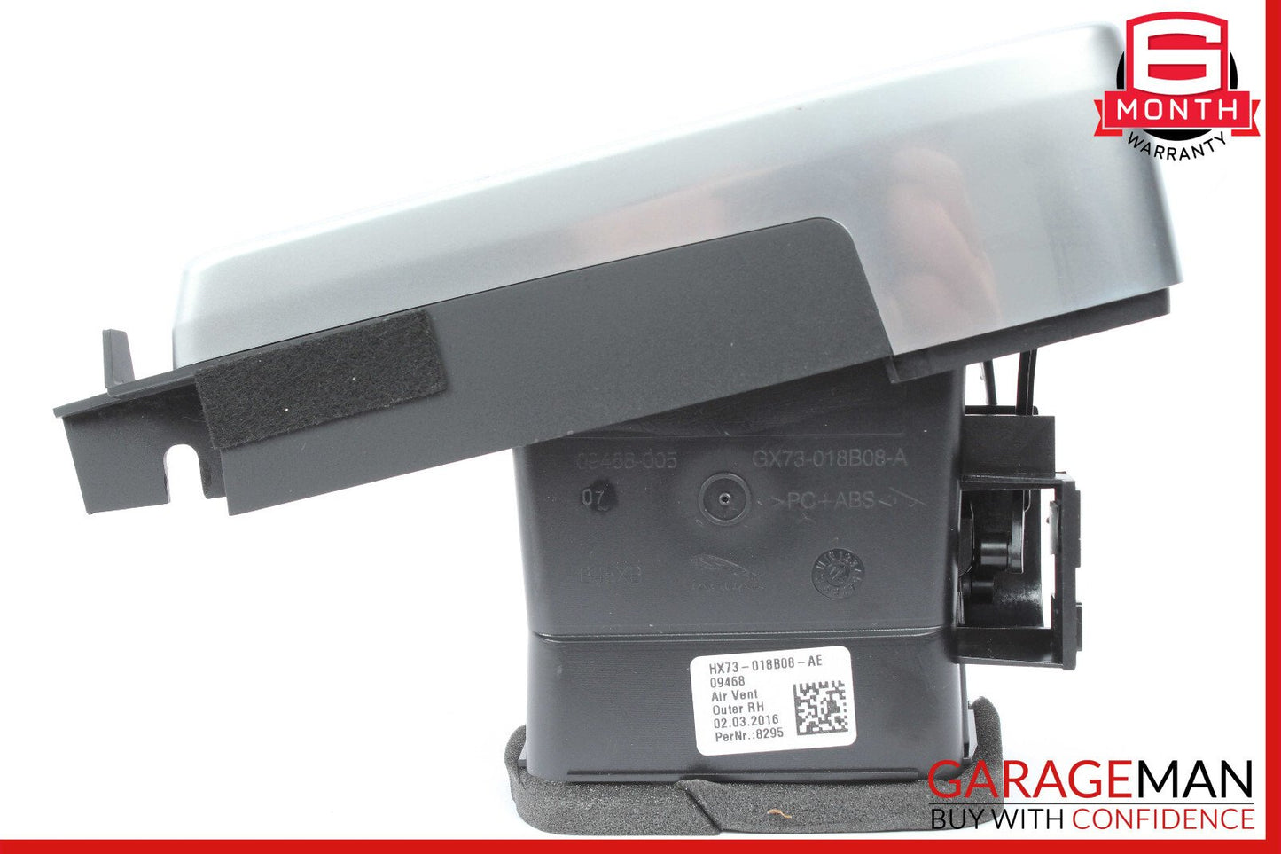 16-19 Jaguar XE Front Right Dashboard Dash Air Vent OEM