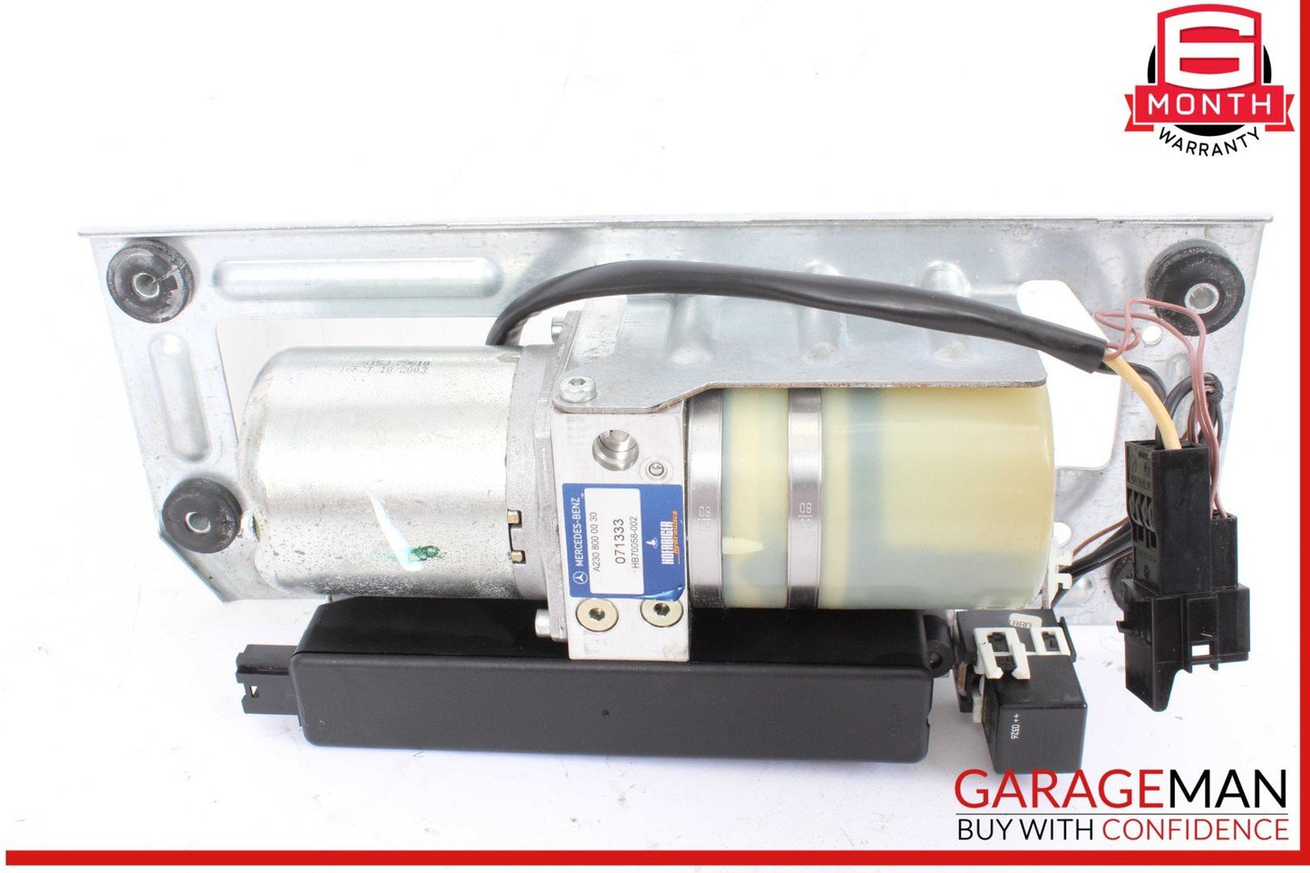 03-08 Mercedes W163 ML350 SL550 Convertible Top Hydraulic Pump Motor OEM