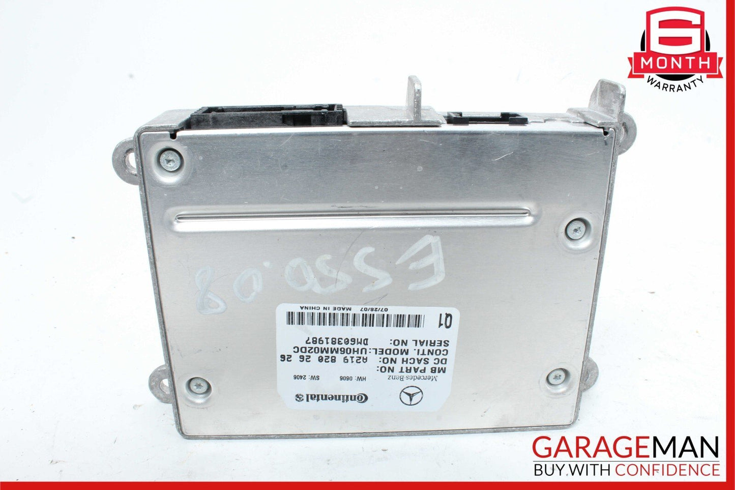 06-12 Mercedes W211 E550 4MATIC Communication Control Module 2198200926 OEM