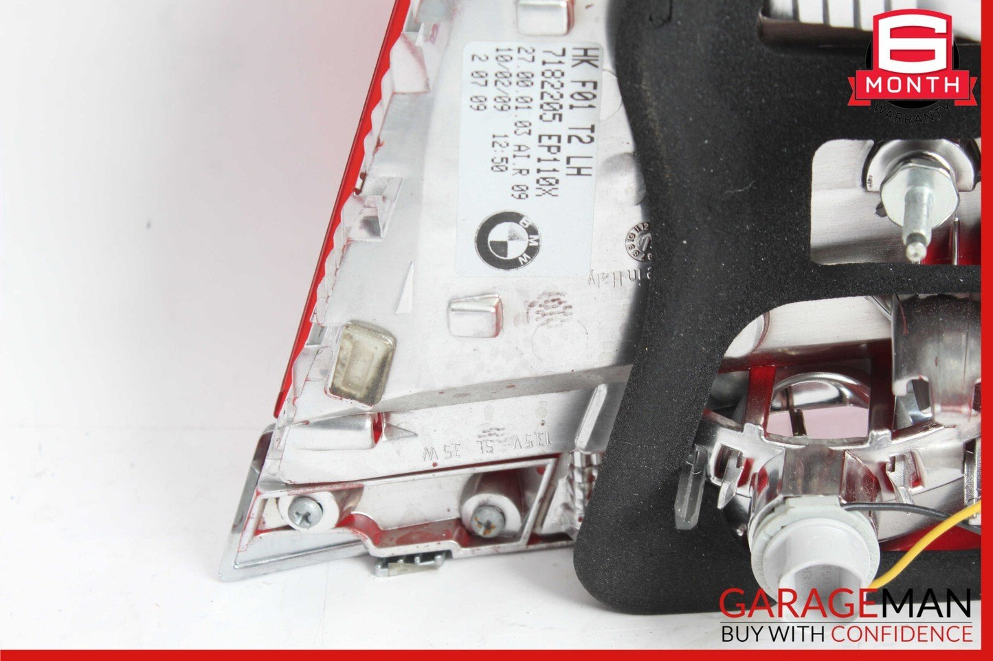 09-12 BMW 750i 750Li F01 F02 Rear Left Driver Side Taillight Tail Light Lamp OEM