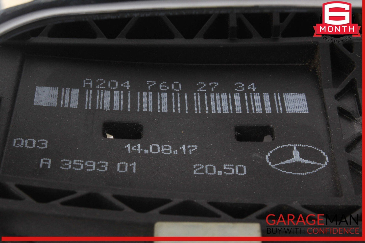 12-20 Mercedes W117 CLA250 Rear Right Exterior Door Handle Keyless Go OEM