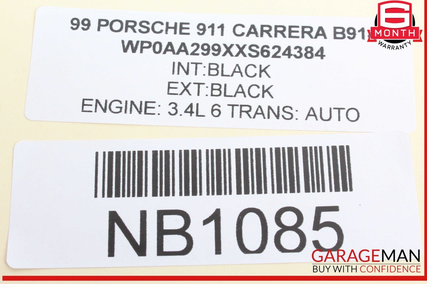 99-12 Porsche Carrera 911 996 Rear Right or Left Suspension Upper Control Arm