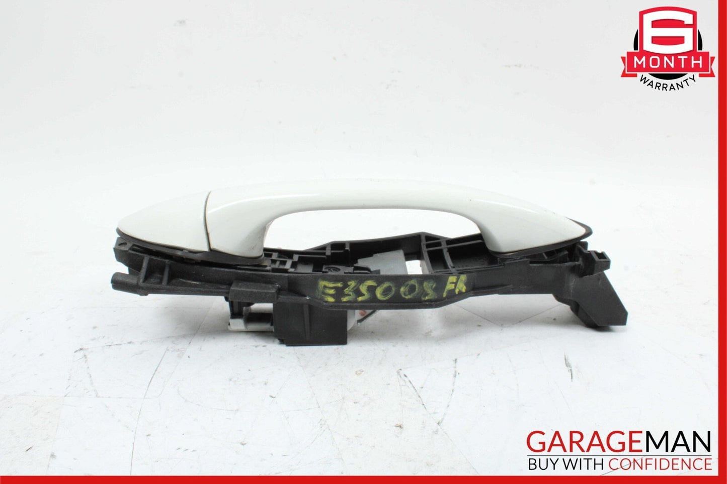 03-09 Mercedes W211 E350 E500 Front Right Exterior Door Handle Calcite White