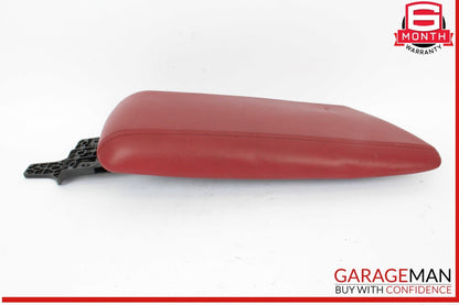 17-19 Alfa Romeo Giulia Front Center Console Arm Rest Armrest Lid Cover Red OEM