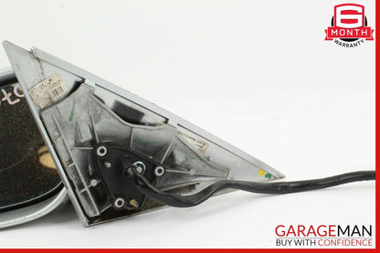 07-09 Mercedes W221 S550 Front Left Driver Side Mirror Door Rear View Silver OEM