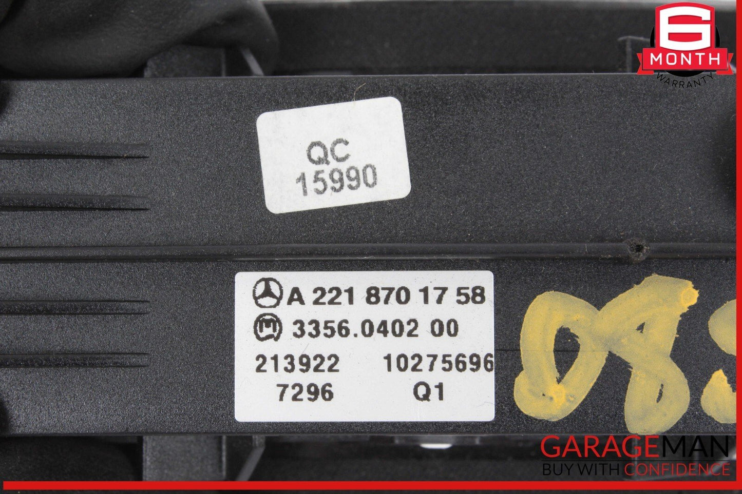 07-14 Mercedes W221 S550 S600 Ride Height ESP Parking Sensor Control Switch OEM