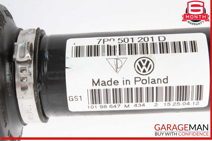 11-18 Porsche Cayenne 958 S Rear Right or Left Side Axle CV Shaft 7P0501201D OEM