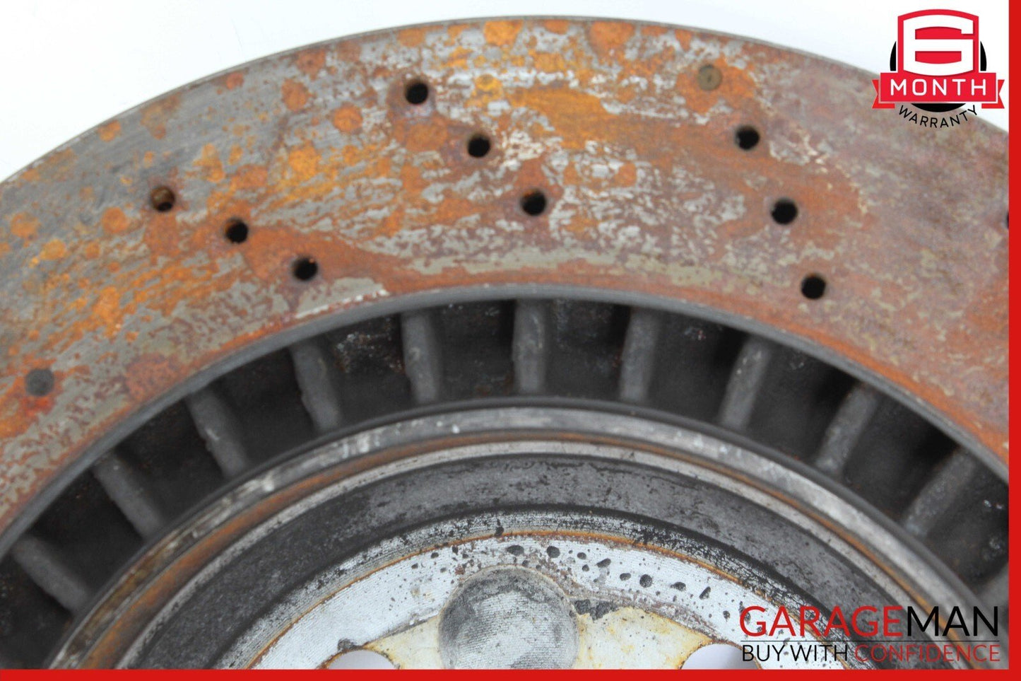 03-12 Mercedes R230 SL500 SL550 Front Left & Right Brake Rotors Disc Set of 2