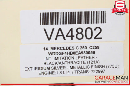 08-15 Mercedes W204 C250 Front Left Driver Side Suspension Lower Control Arm OEM
