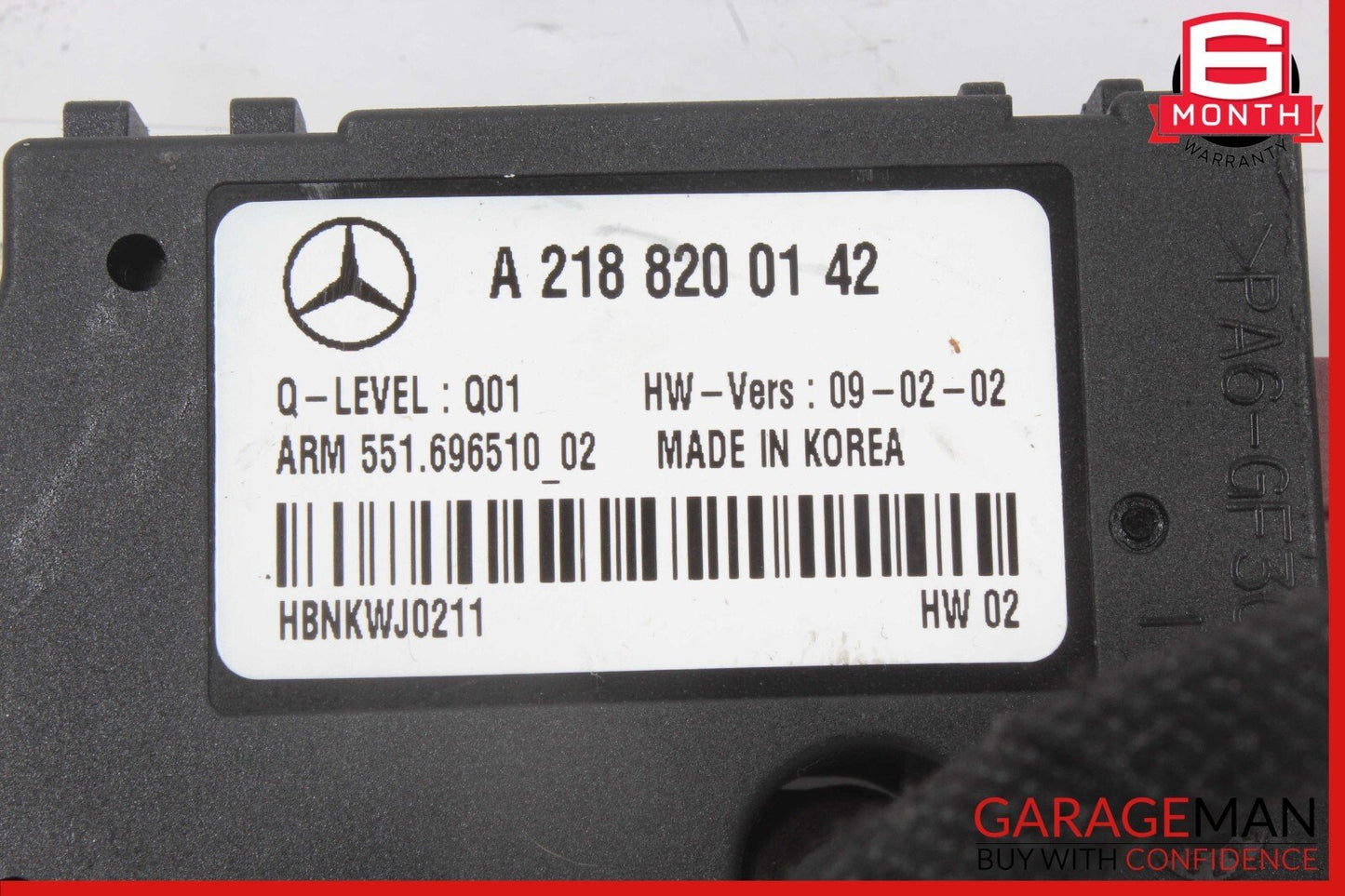 12-18 Mercedes W212 E350 CLS550 Sedan Sunroof Sun Roof Motor 2188200142 OEM