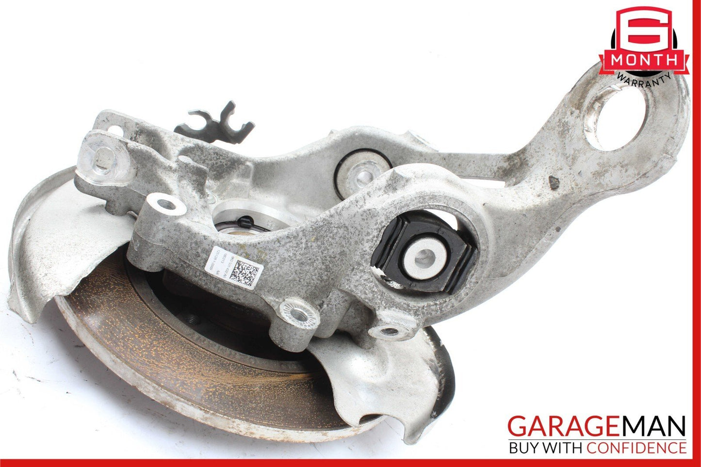 12-17 Audi A5 Quattro Rear Right Wheel Spindle Knuckle Hub Bearing Brake Rotor