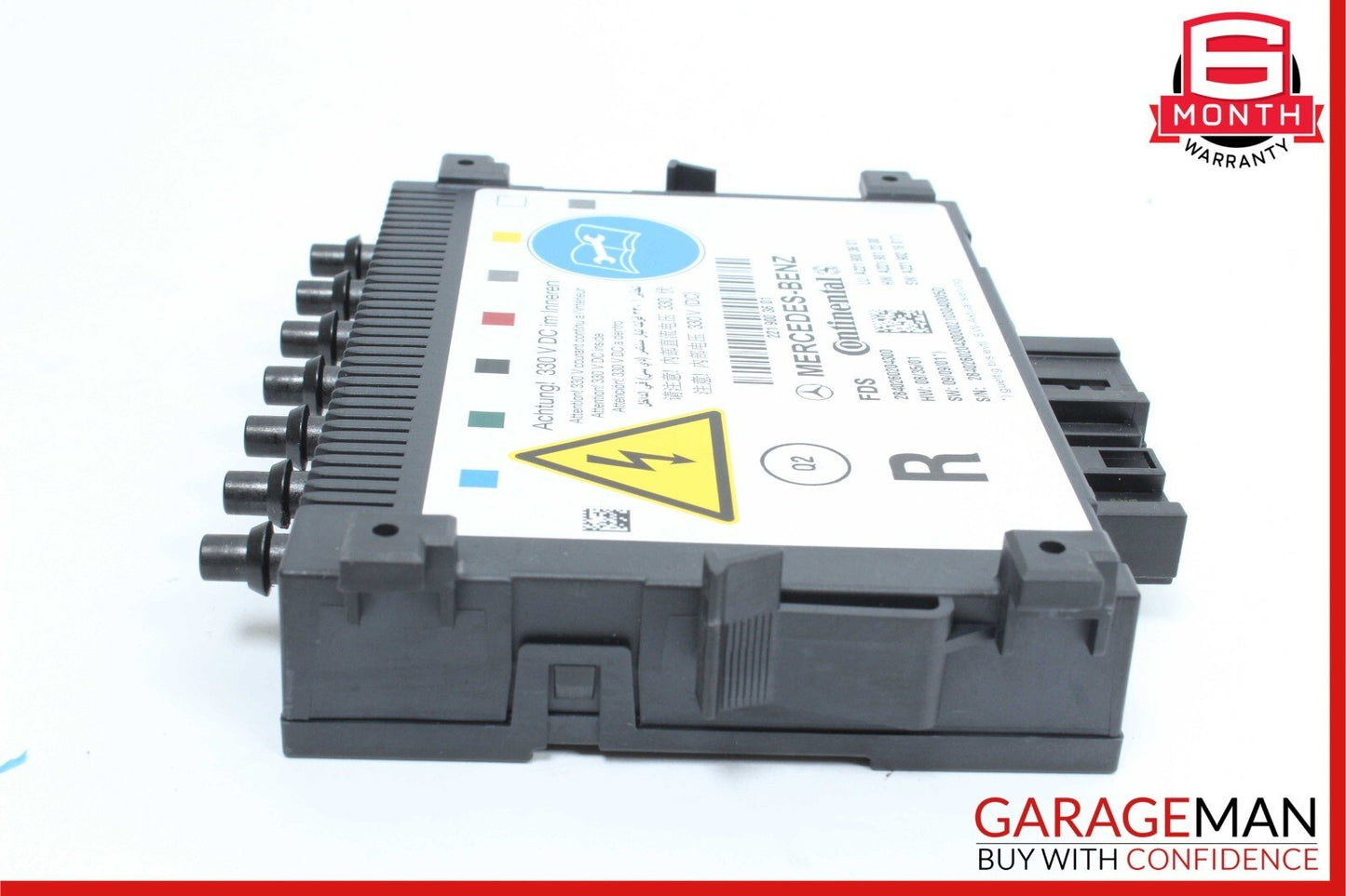 07-13 Mercedes W221 S550 S63 AMG Front Right Seat Dynamic Lumbar Control Module