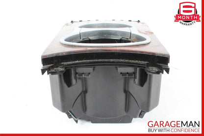 06-12 Mercedes X164 GL450 GL550 ML63 Center Console Cupholder Cup Holder Wood