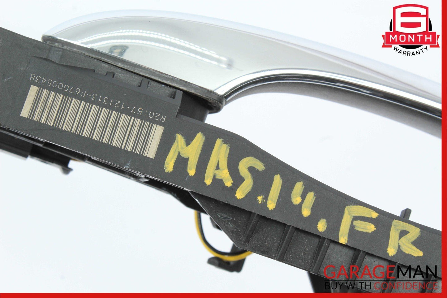 14-17 Maserati Ghibli Front Right Side Exterior Door Handle Assembly Chrome OEM