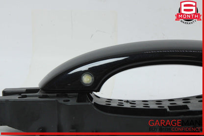 17-24 Audi Q7 Rear Left Driver Side Exterior Door Handle Black 4M0837885 OEM