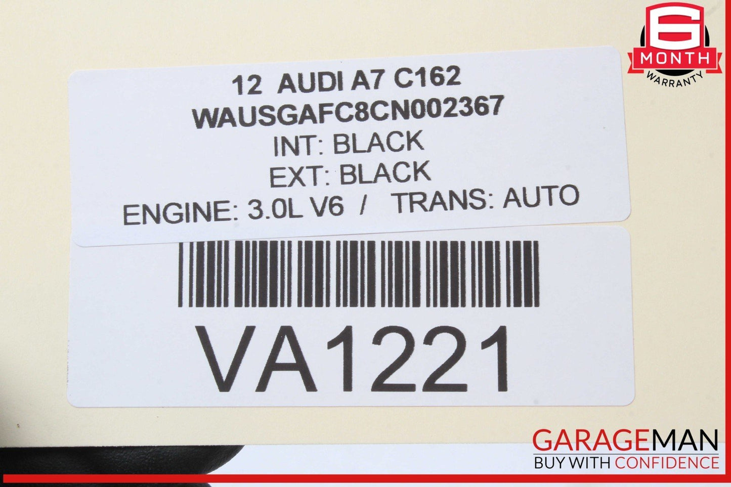 12-18 Audi A7 Rear Right Passenger Side Lane Change Assist Blind Spot Module OEM