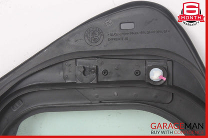 17-23 Alfa Romeo Giulia Rear Right Passenger Door Quarter Glass Window OEM