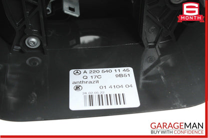 03-06 Mercedes W220 S430 Steering Column Control Switches Assembly Black OEM