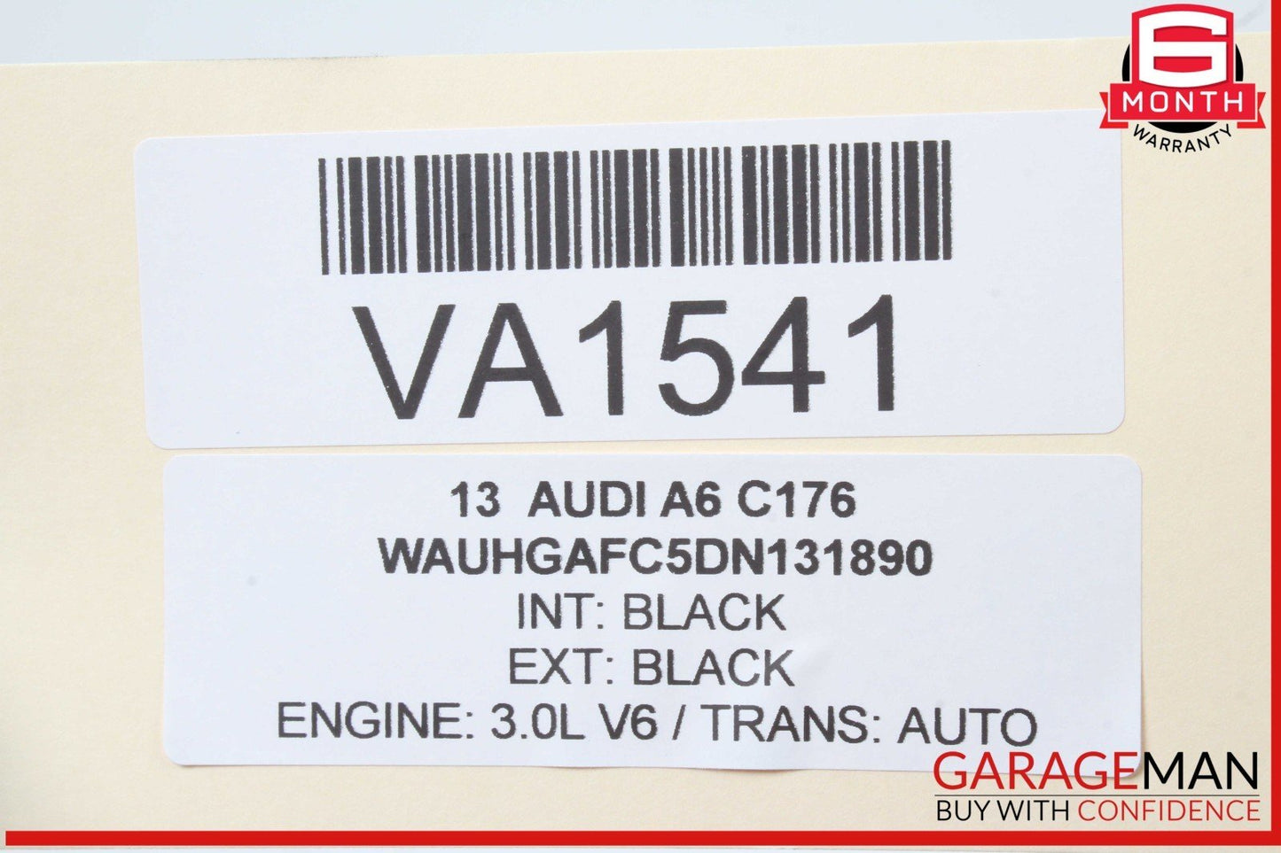 12-18 Audi A6 Rear Right Passenger Side Blind Spot Lane Change Radar Module OEM