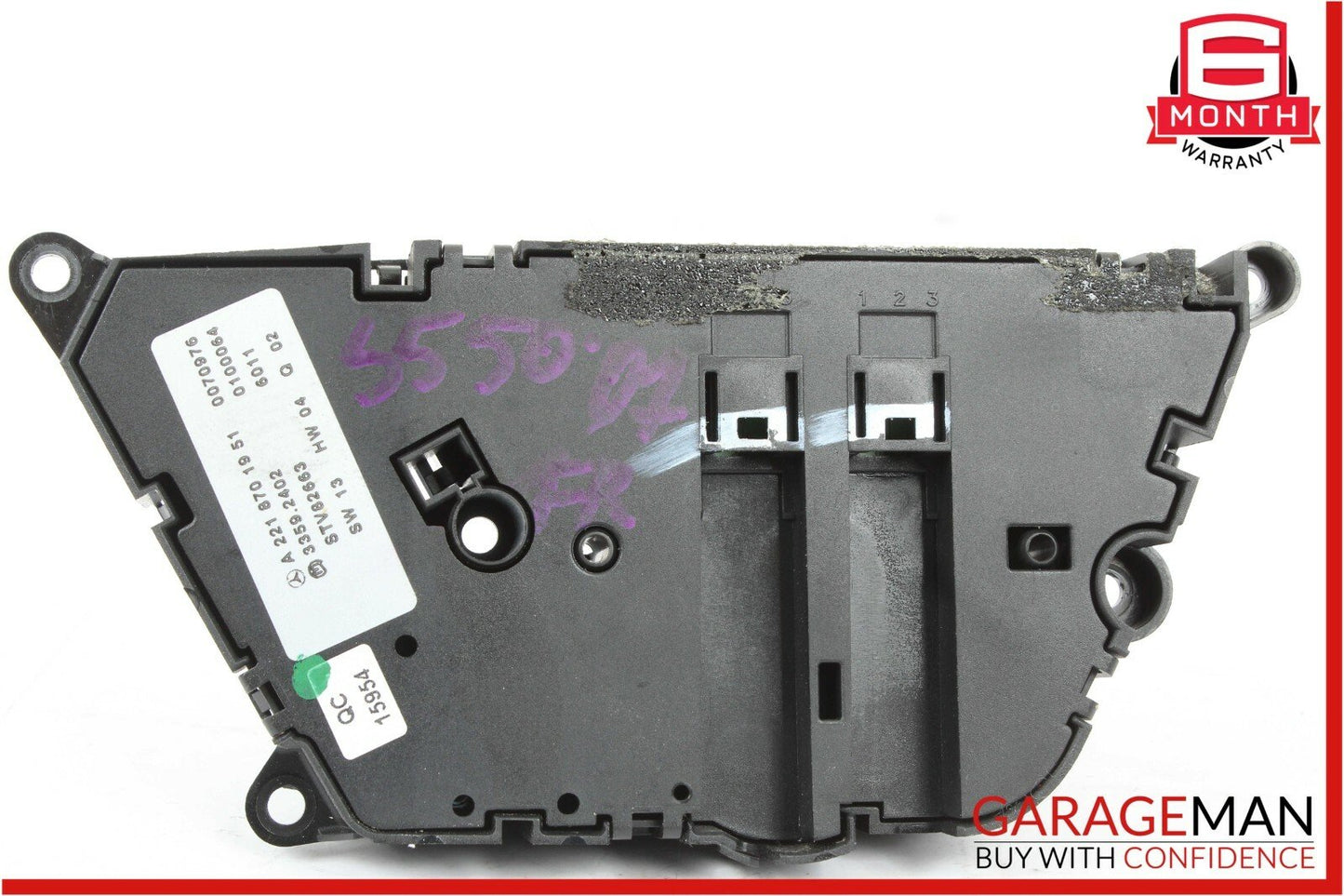 07-14 Mercedes S550 CL550 Front Right Side Seat Control Memory Controller Switch
