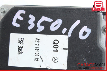 10-16 Mercedes W212 E250 E400 E350 ABS Brake Hydraulic Pump Control Module Unit