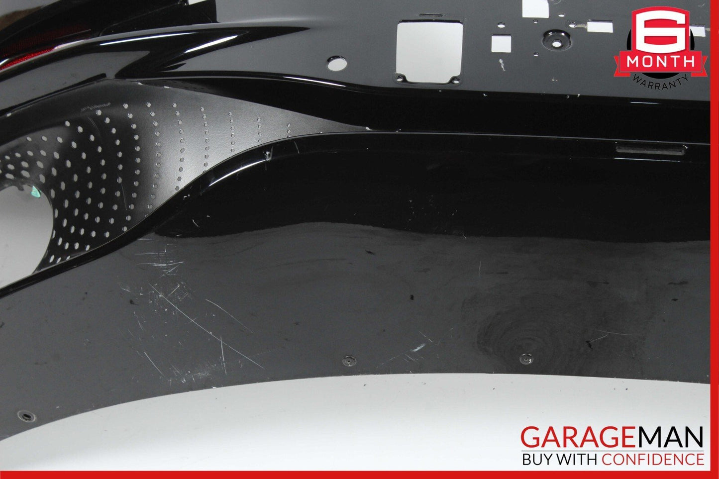 20-22 Aston Martin DB11 Rear Bumper Cover Trim Panel Assembly Black OEM