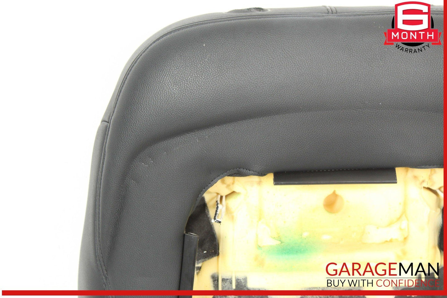 14-17 Maserati Ghibli M157 Front Left Top Upper Seat Cushion Black OEM