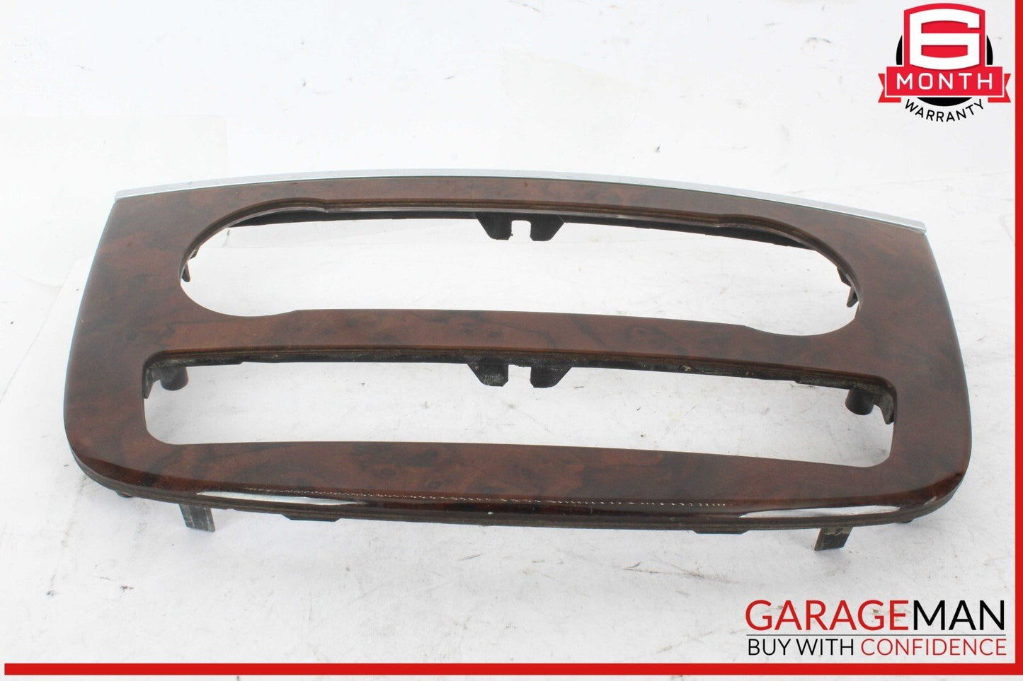 06-13 Mercedes W251 R350 R320 Heater Climate Control Module Trim Wood OEM