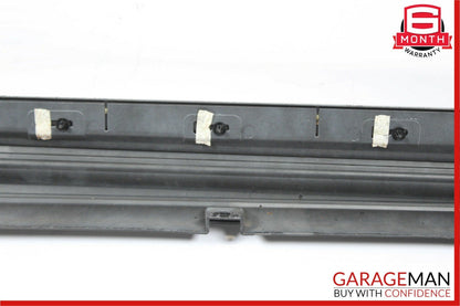 14-17 Maserati Ghibli Left Driver Side Rocker Skirt Molding Trim Panel Silver