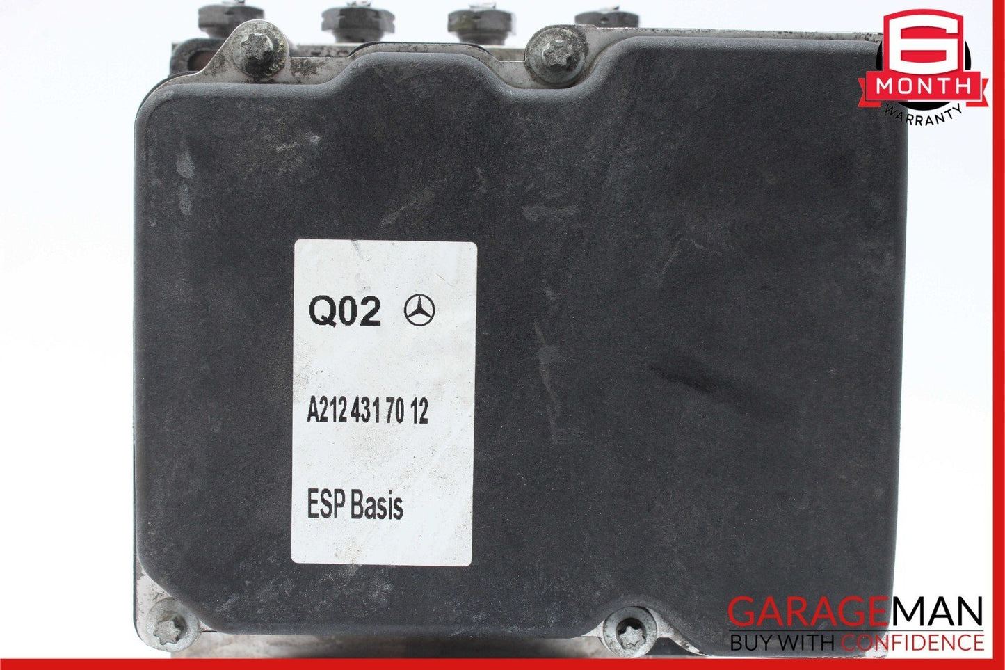 10-16 Mercedes W212 E350 ABS Brake Hydraulic Pump Control Module Unit 2124317012