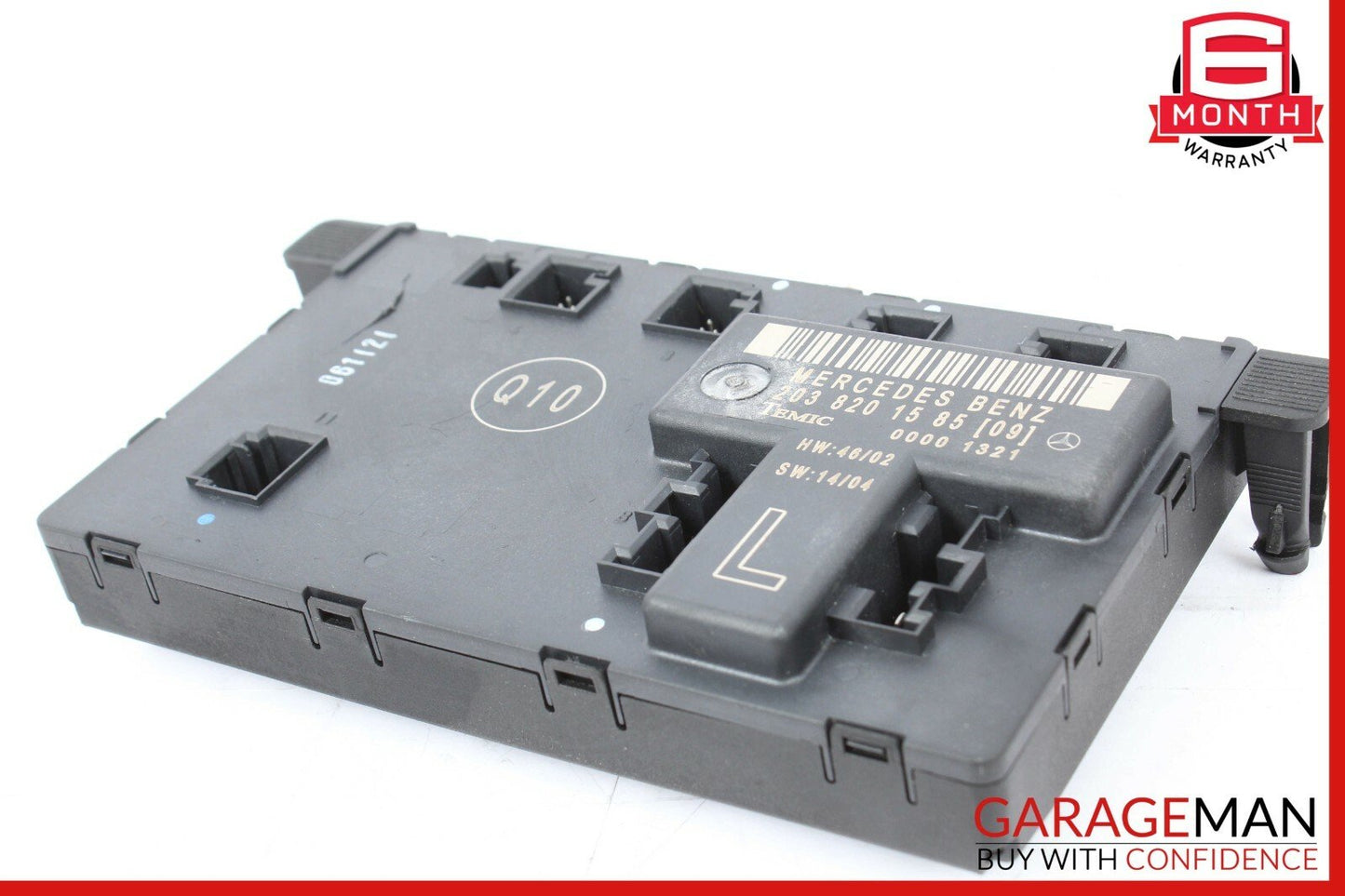 01-07 Mercedes W203 C230 C350 Front Left Driver Side Door Control Module Unit