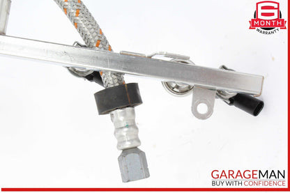 05-12 Mercedes W221 S400 Hybrid SLK300 Fuel Injector Rail w/ Fuel Injectors OEM