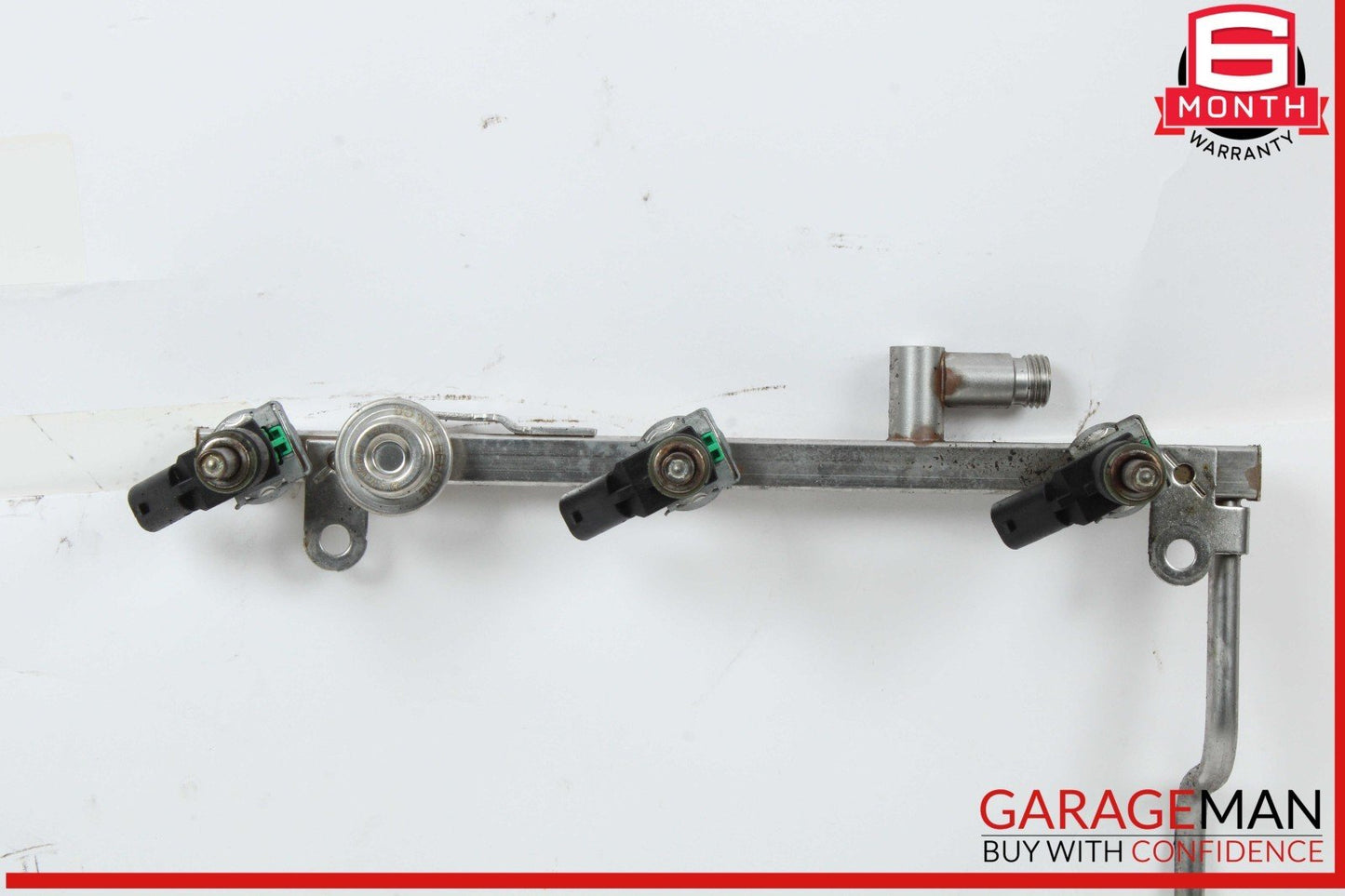 05-12 Mercedes W204 C300 R350 Fuel Injector Rail w/ Fuel Injectors Assembly OEM