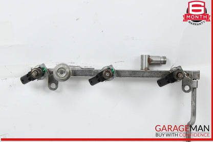 05-12 Mercedes W204 C300 R350 Fuel Injector Rail w/ Fuel Injectors Assembly OEM