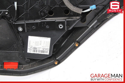 10-15 Mercedes X204 GLK350 GLK250 Rear Left Driver Interior Door Panel Black OEM