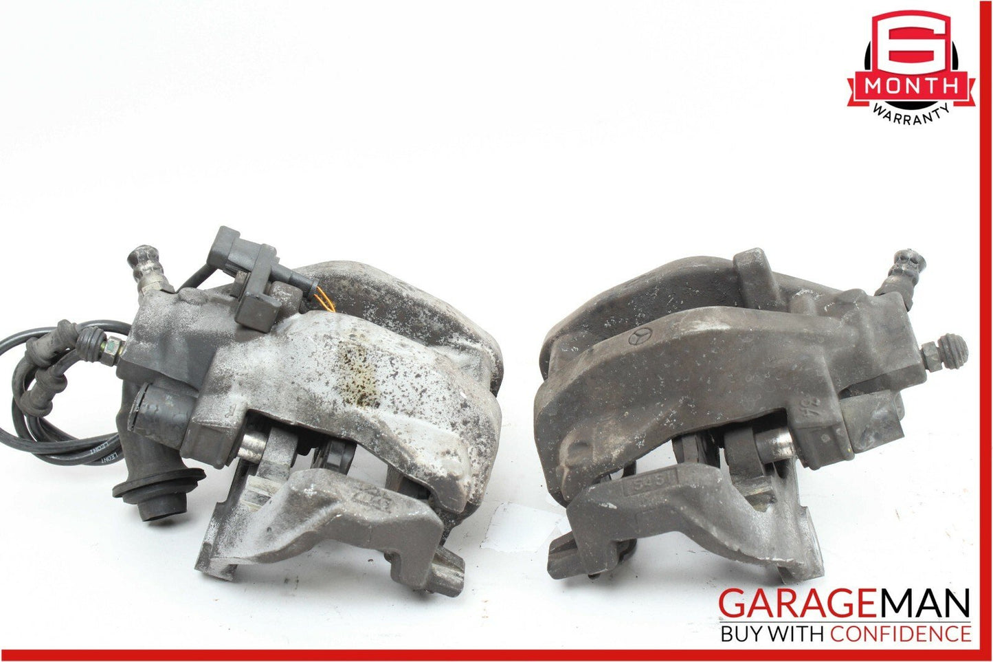 03-06 Mercedes R230 SL500 Rear Left & Right Side Brembo Brake Calipers Set OEM