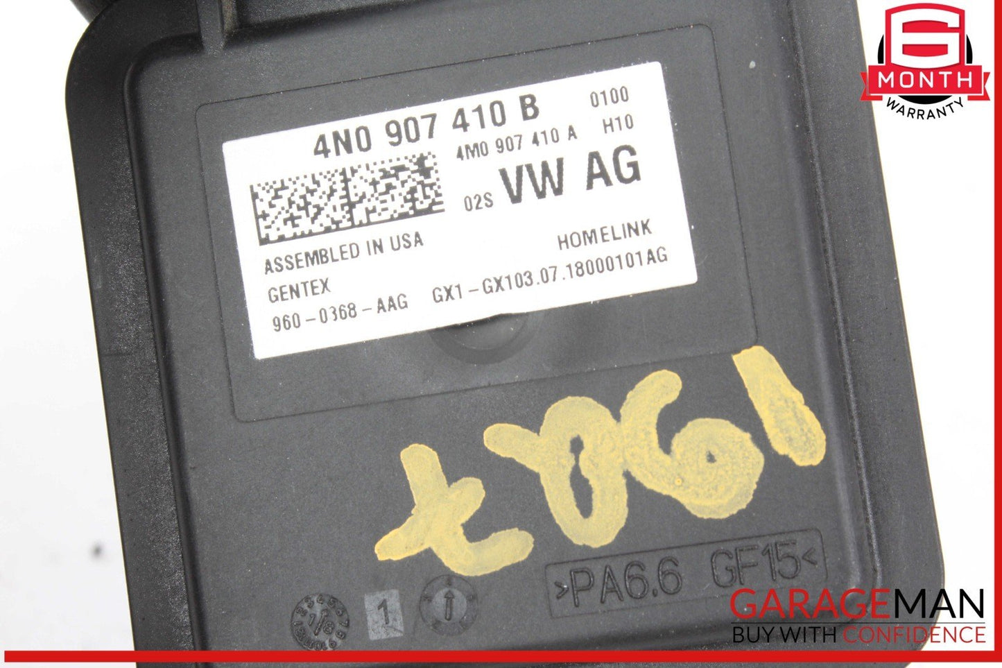 17-24 Audi Q7 HomeLink Garage Door Opener Control Module Unit 4N0907410B OEM