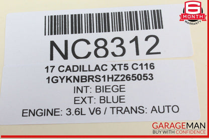 17-20 Cadillac XT5 Rear Right Passenger Side Door Lock Latch Actuator OEM